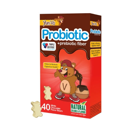 YumV's - Probiotic Dietary Supplement 40 per Box Chewable Tablet - 8087-04