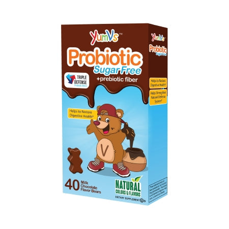 YumV's - Probiotic Dietary Supplement 40 per Box Chewable Tablet - 8088-04
