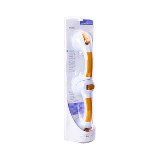 McKesson - Rotating Suction-Cup Grab Bar White / Yellow Plastic - 146-RTL13084