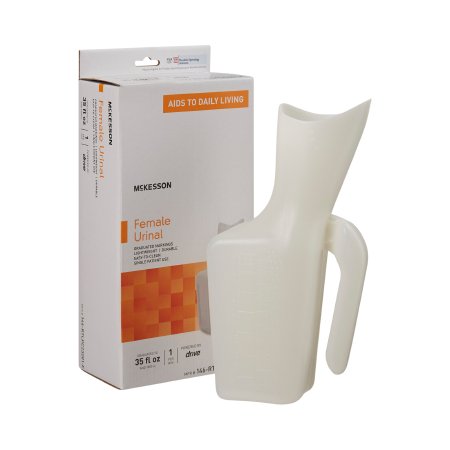 McKesson - Female Urinal 32 oz. / 946 mL Without Closure Single Patient Use - 146-RTLPC23201-F