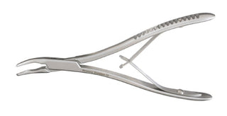 McKesson Argent - Microsurgical Rongeur Friedman Curved, Very Delicate Double Spring Plier Type Handle 1.3 mm Bite X 5-1/2 Inch Length - 43-1-4801