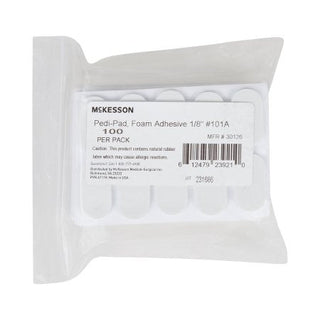McKesson Pedi-Pad - Protective Pad Size 101-A Adhesive Foot - 30126