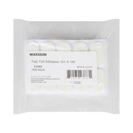 McKesson Pedi-Pad - Protective Pad Size 101-A Adhesive Foot - 30124