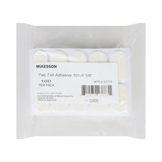 McKesson Pedi-Pad - Protective Pad Size 101-A Adhesive Foot - 30124