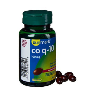 sunmark - Vitamin Supplement Coenzyme Q-10 100 mg Strength Softgel 30 per Bottle - 01093988744