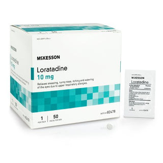 McKesson - Allergy Relief 10 mg Strength Tablet 1 per Packet - 82478