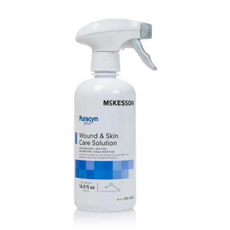 McKesson Puracyn Plus - Wound Cleanser 16.9 oz. Spray Bottle NonSterile Antimicrobial - 186-6004