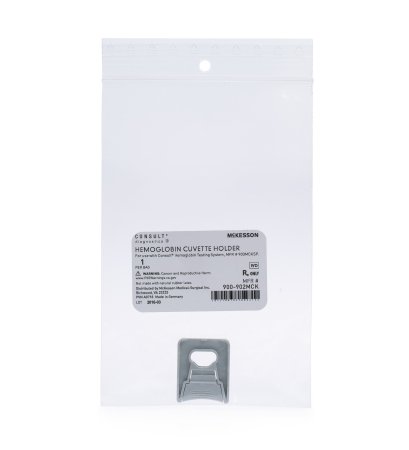 McKesson Consult Hb - Microcuvette Holder For use with the Hemoglobin Testing System, MFR # 900MCKSP - 900-902MCK