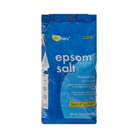 sunmark - Epsom Salt Granules 1 lbs. Pouch - 70677003801