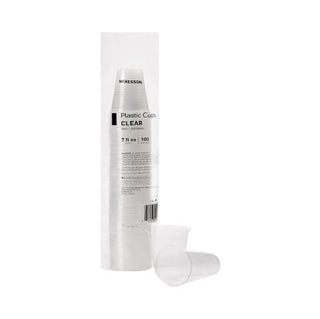 McKesson - Drinking Cup 7 oz. Clear Polypropylene Disposable - 16-PDC7
