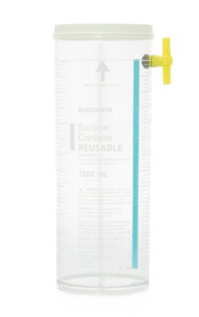 McKesson - Suction Canister 1500 mL Without Lid - 16-43423-01