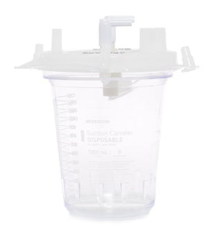 McKesson - Suction Canister 1200 mL Pour Lid - 16-43203-01