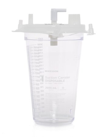McKesson - Suction Canister 2000 mL Pour Lid - 16-43206-01