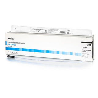McKesson - Urethral Catheter Coude Tip Uncoated PVC 10 Fr. 16 Inch - 16-M1610C
