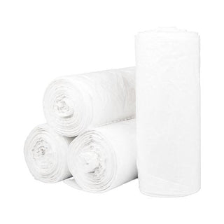 McKesson - Trash Bag 33 gal. White LLDPE 0.70 mil 30 X 39 Inch Star Seal Bottom Coreless Roll - WSL3339XHW-2