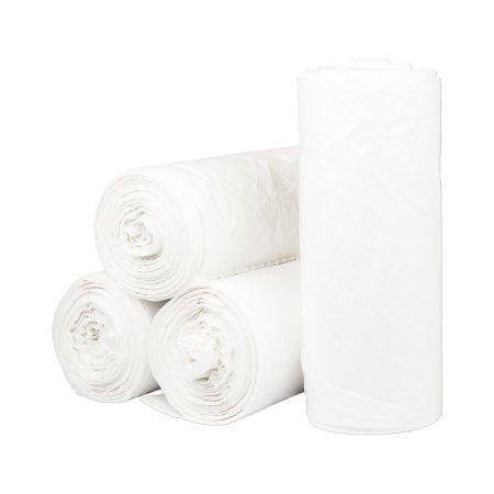 McKesson - Trash Bag 30 gal. White LLDPE 0.80 mil 30 X 36 Inch Star Seal Bottom Coreless Roll - WSL3036XHW