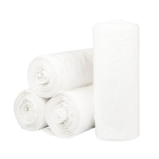 McKesson - Trash Bag 60 gal. White LLDPE 0.70 mil 38 X 58 Inch Star Seal Bottom Coreless Roll - WSL3858XHW-2