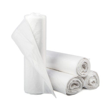 McKesson - Trash Bag 15 gal. Clear HDPE 6 Mic. 24 X 33 Inch Star Seal Bottom Coreless Roll - EC243306N