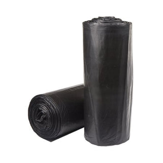 McKesson - Trash Bag 60 gal. Black LLDPE 1.4 mil 38 X 58 Inch Star Seal Bottom Coreless Roll - WSLW3858SHK