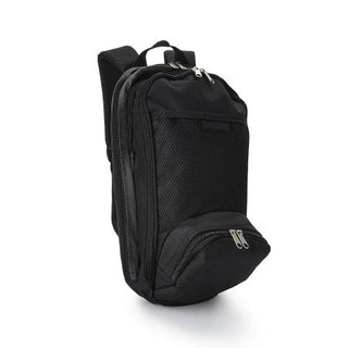 McKesson - Enteral Feeding Pump Backpack Black, Pump Pocket, Outside View Window, Solution Wrap, Support Straps - MJ1000