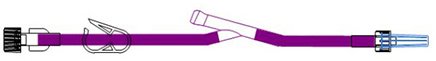 McKesson - Extension Set 7 Inch Tubing 1 Port 1.2 mL Priming Volume - MS437