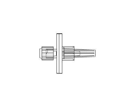 McKesson - Syringe Disc Filter 0.2 Micron, Sterile, Male / Female Luer-Lock PES - MSF475