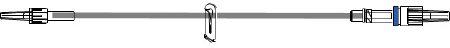 McKesson - Extension Set 60 Inch Tubing Without Ports 1.2 mL Priming Volume DEHP-Free - MS460S
