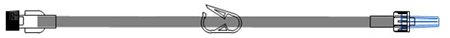 McKesson - Extension Set 30 Inch Tubing Without Ports 5.164 mL Priming Volume - MS405