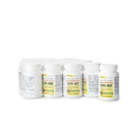 Geri-Care Geri-Kot - Stool Softener Tablet 200 per Bottle 8.6 mg Strength Sennosides - 451-20-GCP