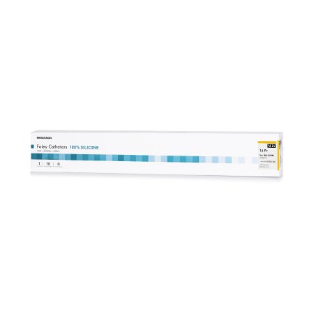 McKesson - Foley Catheter 2-Way Coude Tip 5 cc Balloon 16 Fr. Silicone - 16-SFOL516C