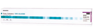 McKesson - Foley Catheter 2-Way Coude Tip 5 cc Balloon 22 Fr. Silicone - 16-SFOL522C