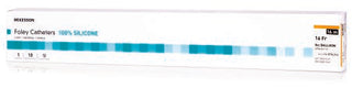 McKesson - Foley Catheter 2-Way Standard Tip 5 cc Balloon 16 Fr. Silicone - 16-SFOL516