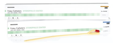 McKesson - Foley Catheter 2-Way Coude Tip 30 cc Balloon 20 Fr. Latex - 16-LFOL3020C
