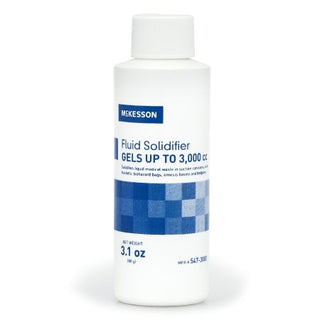 McKesson - Fluid Solidifier 3,000 cc Screw Top Bottle 3.17 oz - 547-3000