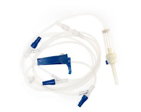 McKesson - IV Pump Set 10 Drops / mL Drip Rate 110 Inch Tubing 3 Ports - TCBINF6537-A