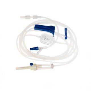 McKesson - IV Pump Set 10 Drops / mL Drip Rate 102 Inch Tubing 1 Port - TCBINF6480-A