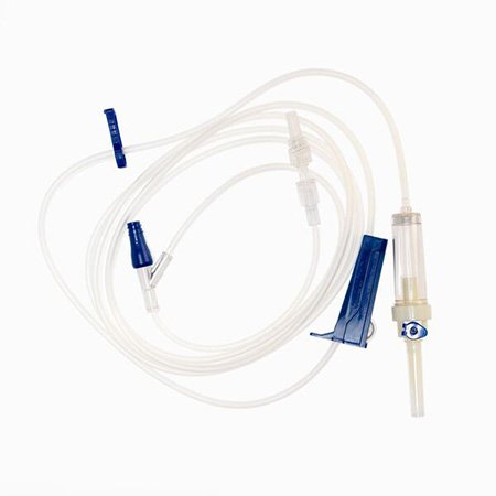 McKesson - IV Pump Set 10 Drops / mL Drip Rate 102 Inch Tubing 1 Port - TCBINF6419-A