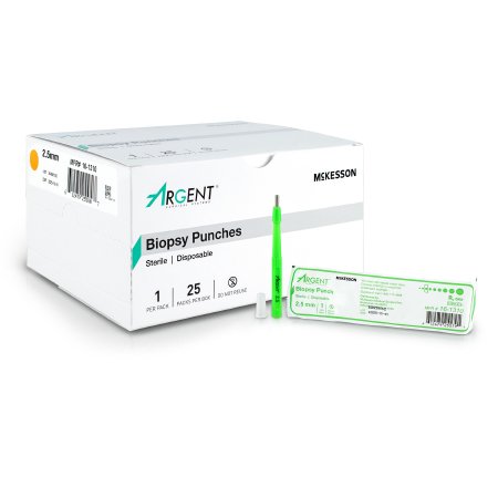McKesson Argent - Biopsy Punch Dermal 2.5 mm - 16-1310