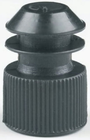 McKesson - Tube Closure Polyethylene Flanged Plug Cap Black 13 mm For Use with 13 mm Blood Drawing Tubes, Glass Test Tubes, Plastic Culture Tubes NonSterile - 177-118240K