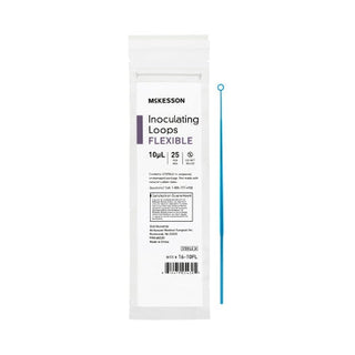 McKesson - Inoculating Loop 10 µL High Impact Polystyrene Integrated Handle Sterile - 16-10FL