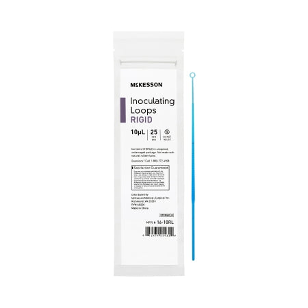 McKesson - Inoculating Loop 10 µL Polystyrene Integrated Handle Sterile - 16-10RL