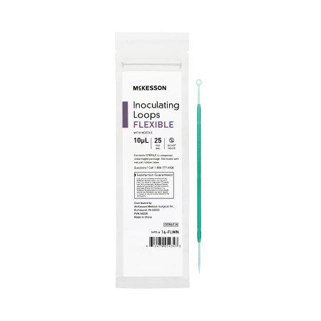McKesson - Inoculating Loop with Needle 10 µL ABS Integrated Handle Sterile - 16-FLWN