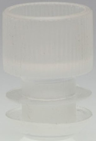 McKesson - Tube Closure Polyethylene Flanged Plug Cap Natural 16 mm For Use with 16 mm Blood Drawing Tubes, Glass Test Tubes, Plastic Culture Tubes NonSterile - 177-116152C