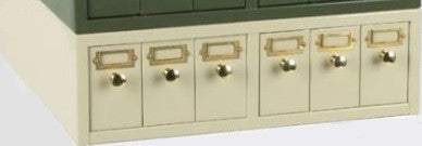 McKesson - Slide Storage Cabinet Metal 6 Dual Slotted Drawers - 177-513500T
