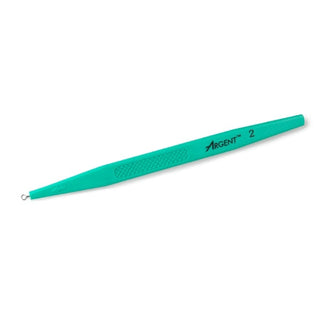 McKesson - Dermal Curette 5-1/2 Inch Length Flat Textured Handle 2 mm Tip Semi-Sharp Loop Tip - 16-DC2