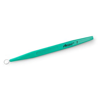 McKesson - Dermal Curette 5-1/2 Inch Length Flat Textured Handle 7 mm Tip Semi-Sharp Loop Tip - 16-DC7