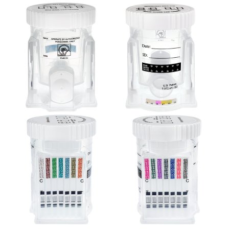 McKesson Consult - Drugs of Abuse Test 14-Drug Panel AMP, BAR, BUP, BZD, COC, MET, MOR, MOR300, MTD, OXY, PCP, TCA, THC, XTC Urine Sample 25 Tests - MCK03-4490
