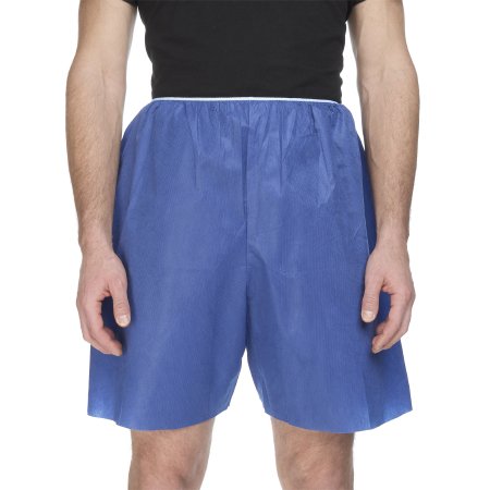 McKesson - Exam Shorts Large Blue SMS Adult Disposable - 16-1102