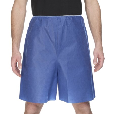 McKesson - Exam Shorts X-Large Blue SMS Adult Disposable - 16-1103