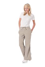 Landau Uniforms Pant Scrub 8335 Womens 4X Large Sand Ea - 8335-SAP-4XL
